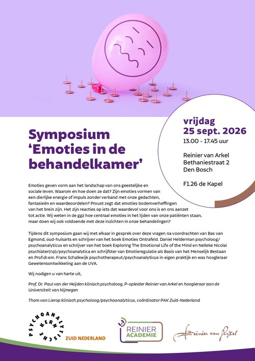Flyer PAK - Reinieracademie Symposium
