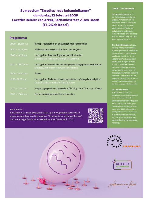 Symposium Reinier van Arkel